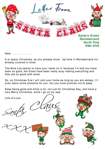 Letter From Santa