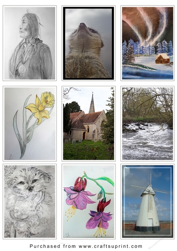ATC Card Fronts Set