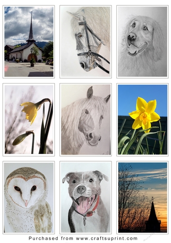 ATC Card Fronts Set