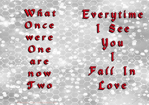 No Cut Just Print Valentines Day Card