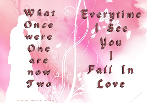 No Cut Just Print Valentines Day Card