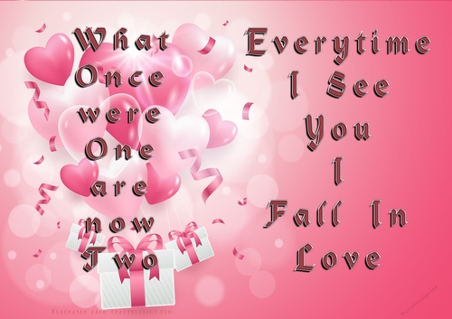 No Cut Just Print Valentines Day Card