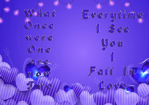 No Cut Just Print Valentines Day Card
