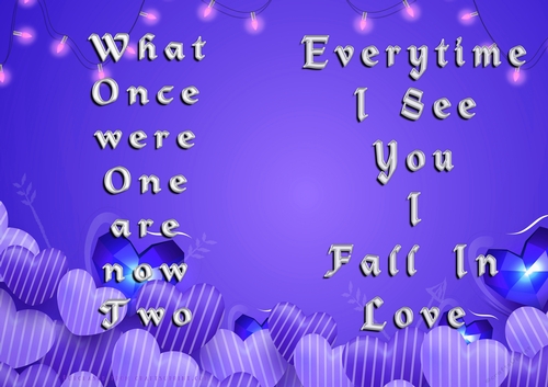 No Cut Just Print Valentines Day Card