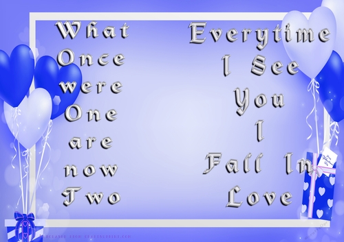 No Cut Just Print Valentines Day Card