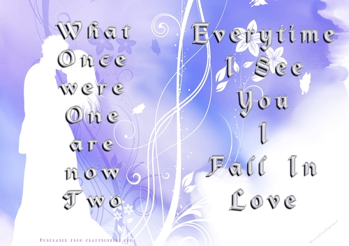 No Cut Just Print Valentines Day Card
