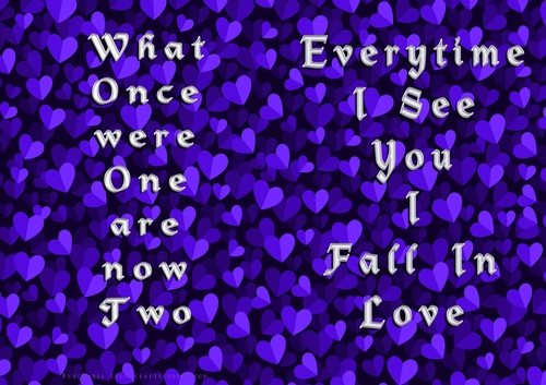 No Cut Just Print Valentines Day Card