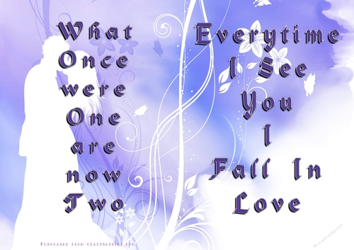 No Cut Just Print Valentines Day Card