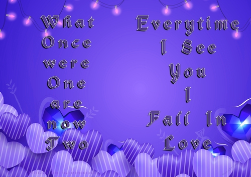 No Cut Just Print Valentines Day Card