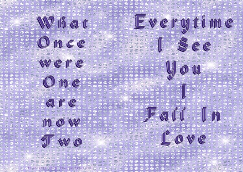No Cut Just Print Valentines Day Card