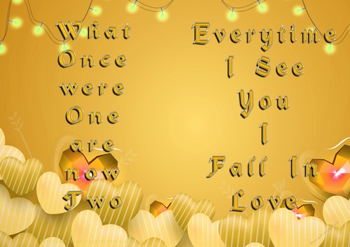 No Cut Just Print Valentines Day Card