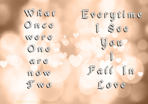 No Cut Just Print Valentines Day Card