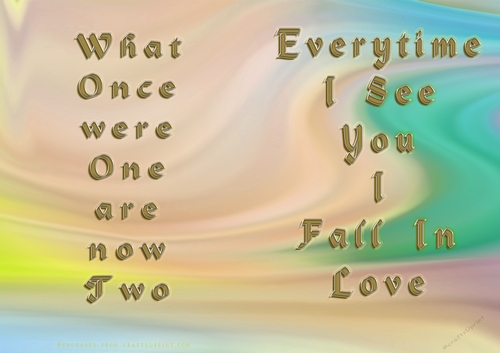No Cut Just Print Valentines Day Card