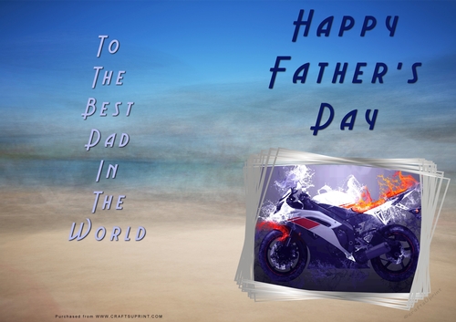 No Cut Just Print Fathers Day Cards