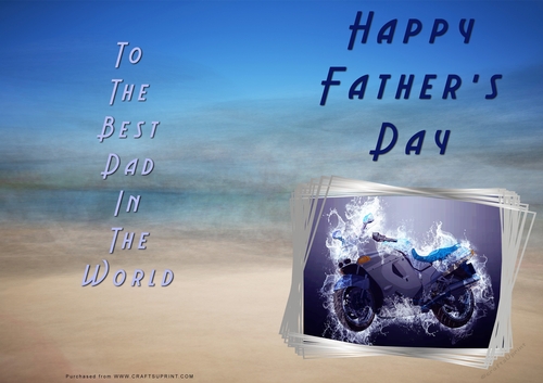 No Cut Just Print Fathers Day Cards