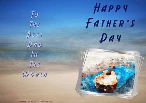 No Cut Just Print Fathers Day Cards