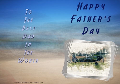 No Cut Just Print Fathers Day Cards