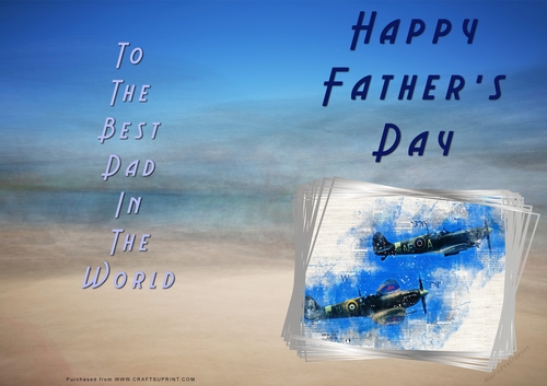 No Cut Just Print Fathers Day Cards