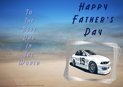No Cut Just Print Fathers Day Cards