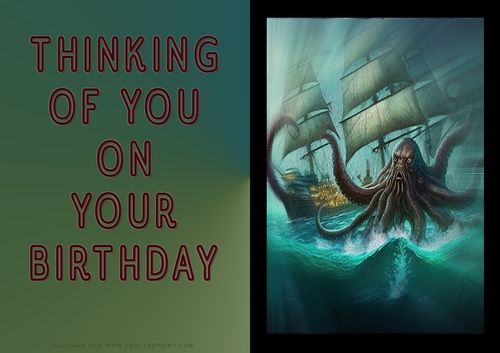 No Cut Just Print Birthday Cards