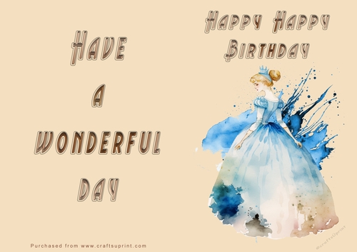 NCJP - Happy Birthday - Wonderful Day - Cinderella