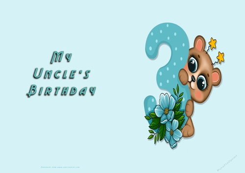 NCJP - My Uncles Birthday 3rd with bear