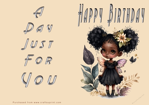 NCJP - Happy Happy Birthday - Ethnic Cute Fairy