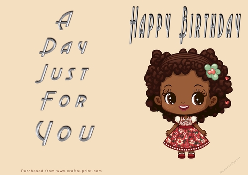 NCJP - Happy Happy Birthday - Ethnic Cute Fairy