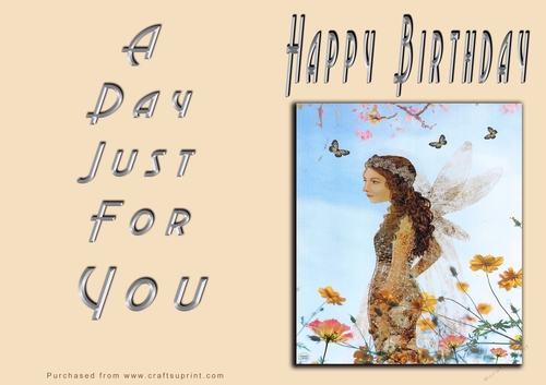 NCJP - Happy Happy Birthday - Frown up Fairy