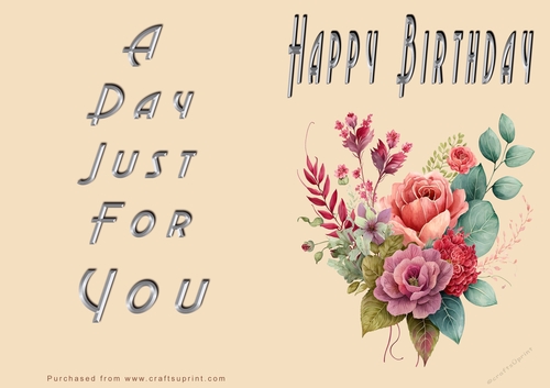 NCJP - Happy Happy Birthday - Bouquet Mixed