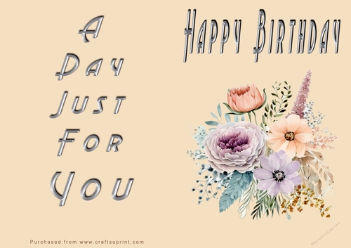 NCJP - Happy Happy Birthday - Bouquet mixed