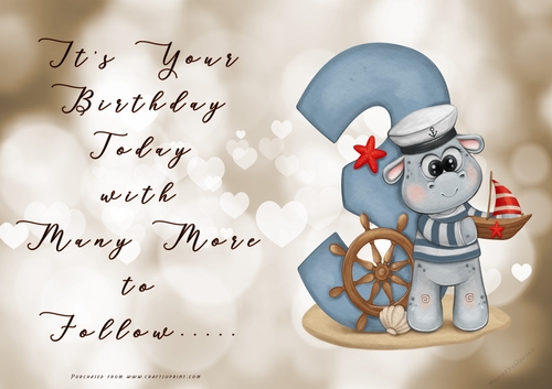 NCJP - For Your Birthday Today - 3 - Sailor Hippo