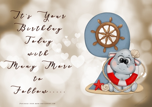 NCJP - For Your Birthday Today - 9 - Sailor Hippo