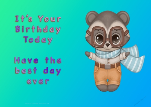 NCJP - Its Your Birthday Today - Boy Pilots 