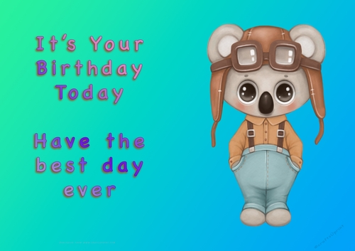 NCJP - Its Your Birthday Today - Boy Pilots 