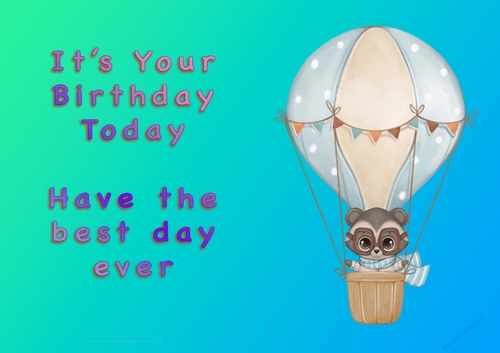 NCJP - Its Your Birthday Today - Boy Pilots 