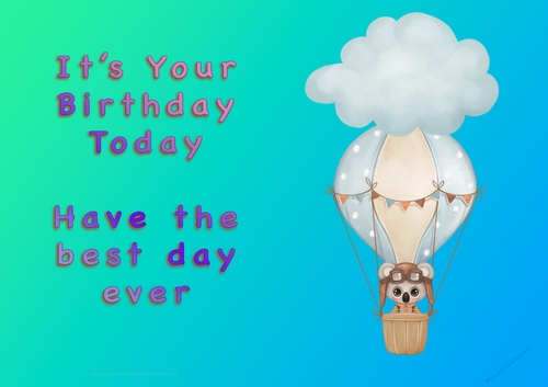 NCJP - Its Your Birthday Today - Boy Pilots 
