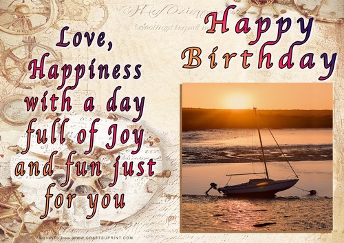 NCJP - Happy Birthday Boats