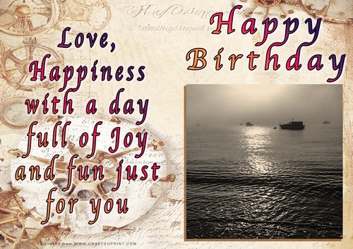 NCJP - Happy Birthday Boats