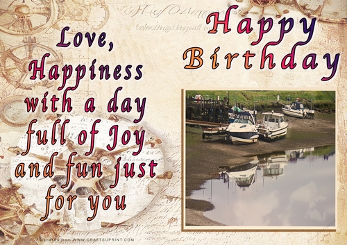 NCJP - Happy Birthday Boats