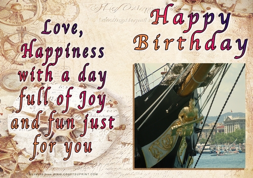 NCJP - Happy Birthday Boats