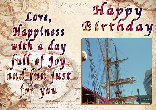 NCJP - Happy Birthday Boats