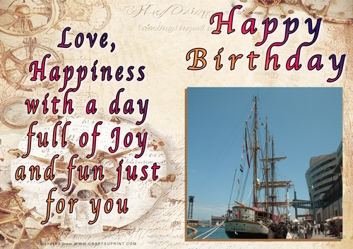 NCJP - Happy Birthday Boats