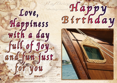 NCJP - Happy Birthday Boats