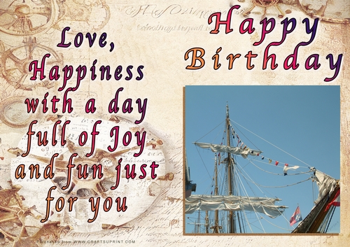 NCJP - Happy Birthday Boats