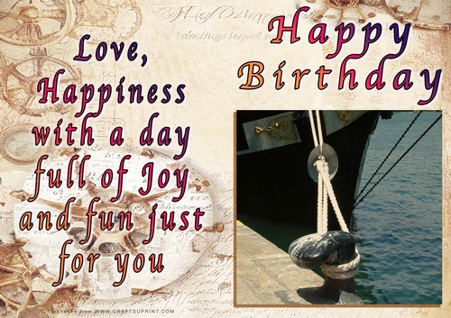NCJP - Happy Birthday Boats