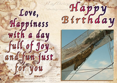 NCJP - Happy Birthday Boats