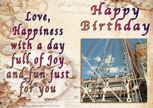 NCJP - Happy Birthday Boats
