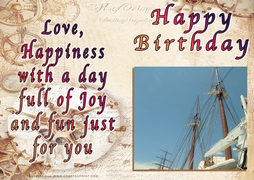 NCJP - Happy Birthday Boats