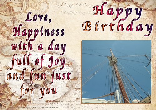 NCJP - Happy Birthday Boats